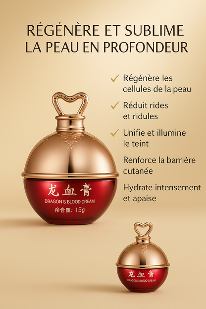 Crème Rétinol au Sang de Dragon — Anti-Âge & Glow Régénérant 🌹