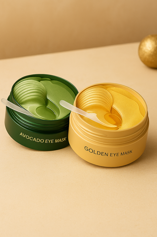 Patchs Regard d’Or 24K — Hydratation & Éclat Instantané 👁✨