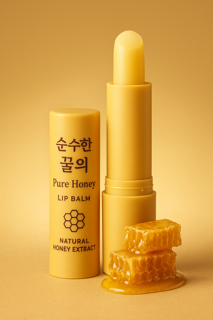 Baume Lèvres au Miel Pur — Hydratation & Douceur Naturelle 🍯