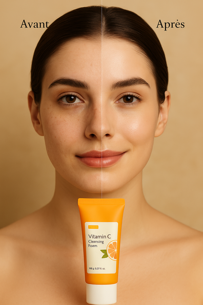 Mousse Nettoyante Éclat à la Vitamine C 🍊