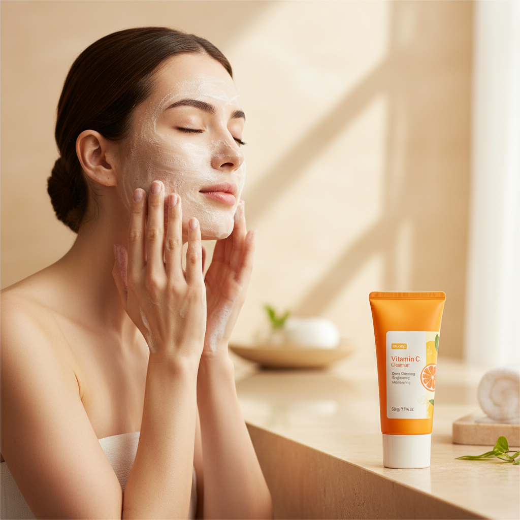 Mousse Nettoyante Éclat à la Vitamine C 🍊