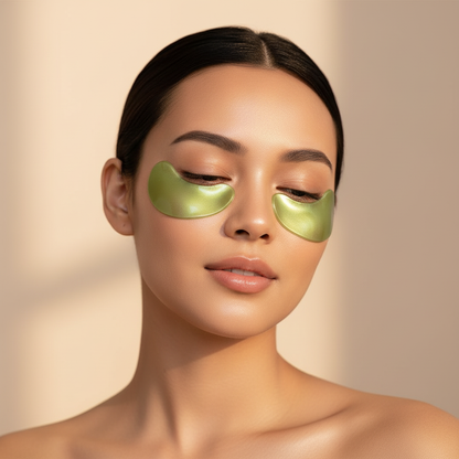 Patchs Regard d’Or 24K — Hydratation & Éclat Instantané 👁✨