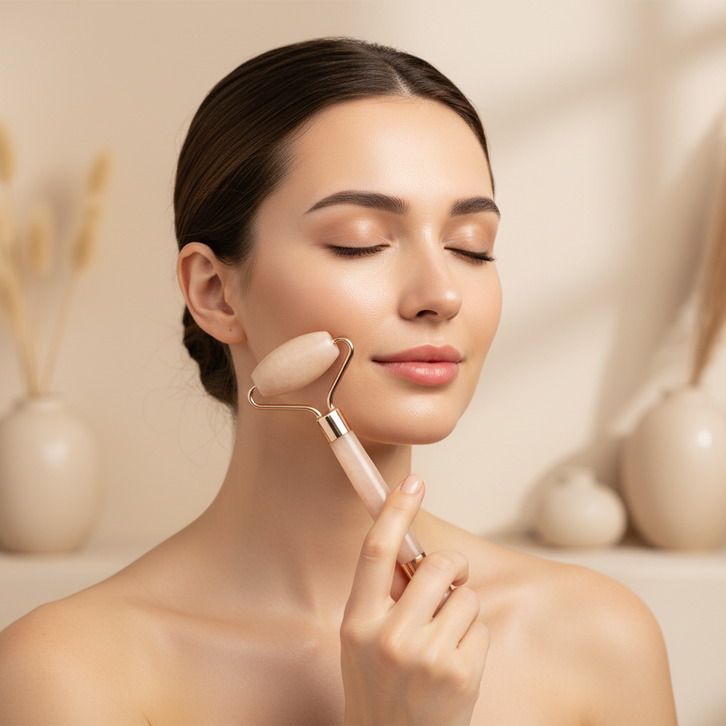 Duo Beauté Quartz — Roller & Gua Sha 💕