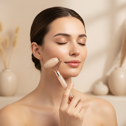 Duo Beauté Quartz — Roller & Gua Sha 💕