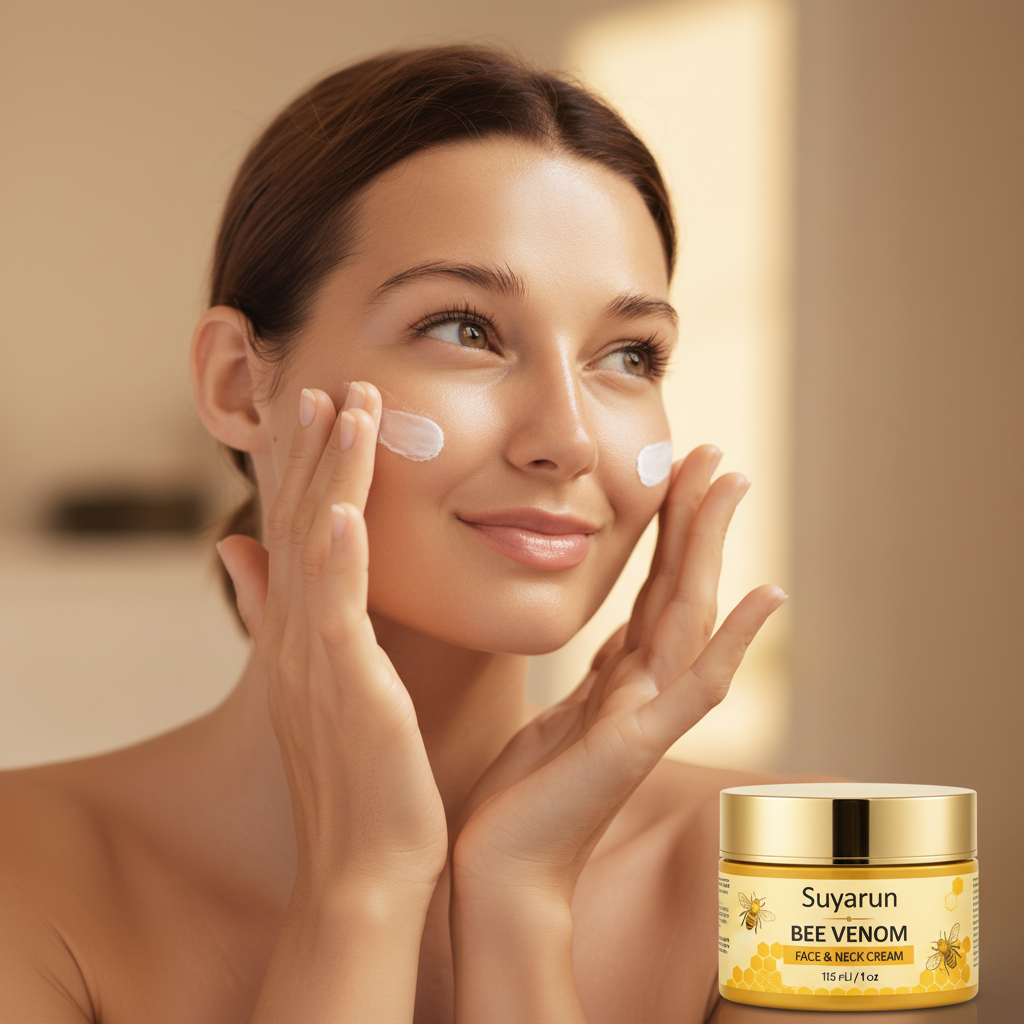 Crème Venin d’Abeille — Raffermissante & Lissante 🐝